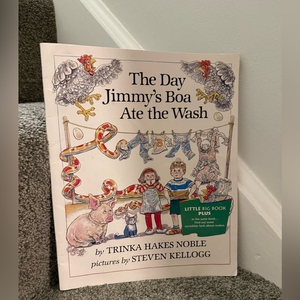 ✨10/$12✨The Day Jimmy’s Boa Ate the Wash